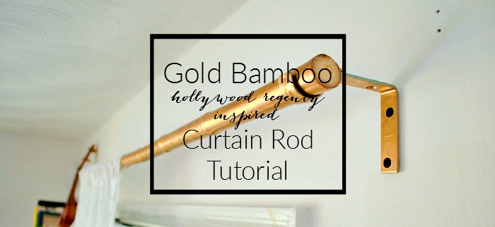 gols painted bamboo mimic the look of gilded bamboo