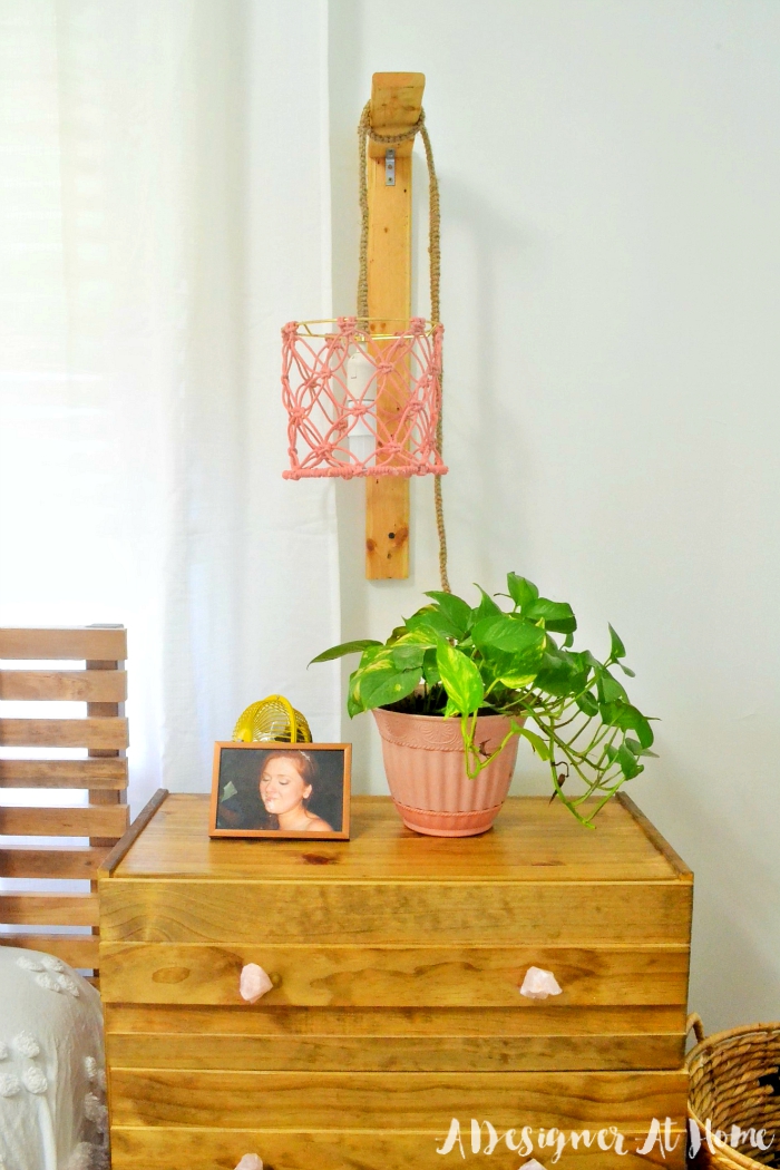 Bohemian Master Bedroom in a Small Home- Room Reveal (lots on DIY and vintage finds!)