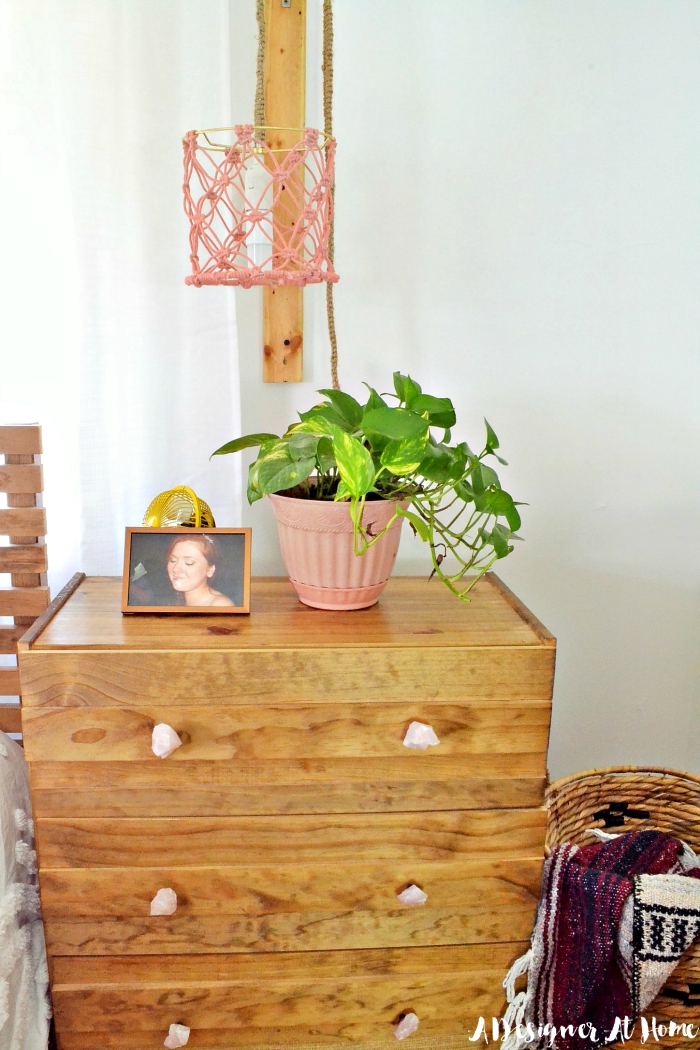 Bohemian Master Bedroom in a Small Home- Room Reveal (lots on DIY and vintage finds!)