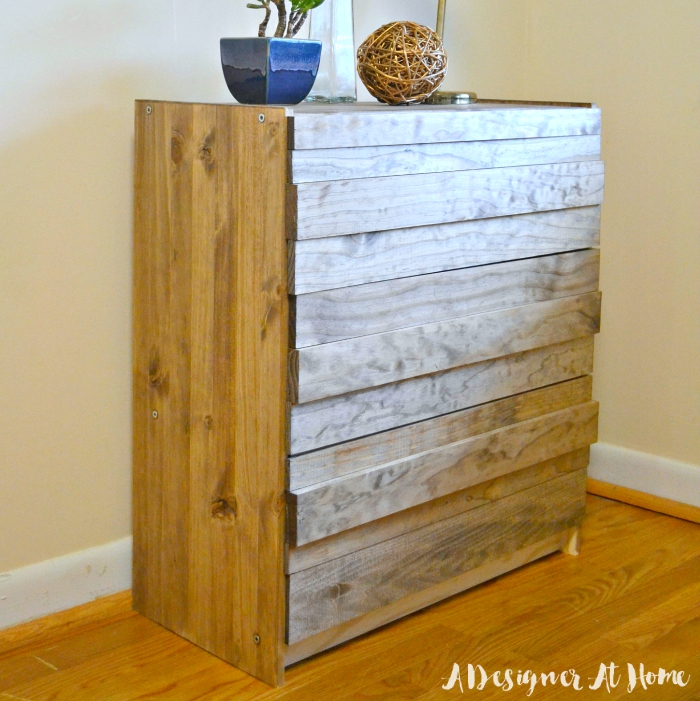 IKEA RAST Hack to a West Elm Stria Dresser KNOCK OFF