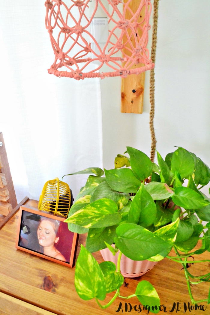 Bohemian Master Bedroom in a Small Home- Room Reveal (lots on DIY and vintage finds!)