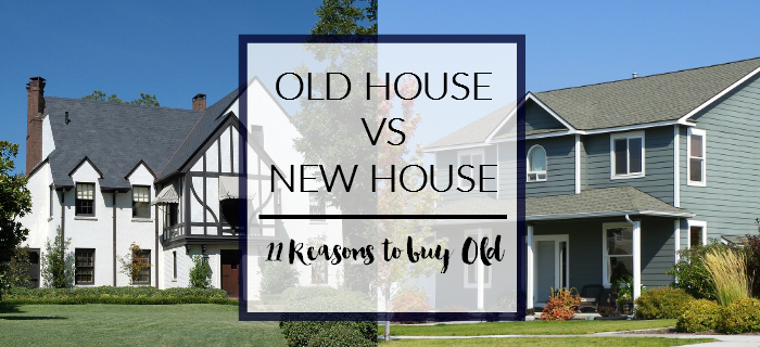 old house vs new house 11 Reasons to buy an older house via A Designer At Home