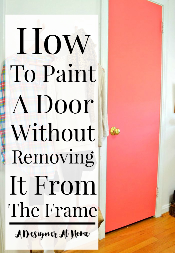 how-to-paint-a-door-without-removing-painters-tape-colorful-doors-remove-a-door-to-paint