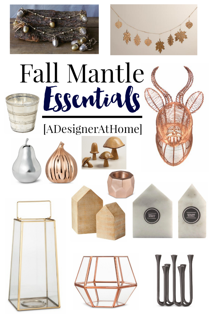 Fall Mantle Essentials for Autumn 2015