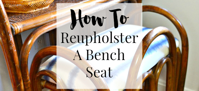 howto-shibori-fabric-reupholstered-rattan-vanity-bench