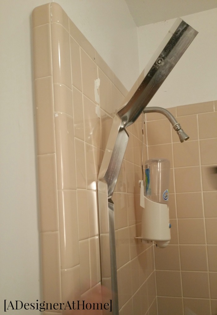 How to remove sliding shower doors without damaging tile