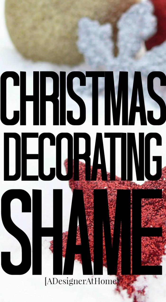 christmas decorating shaming -NOT COOL!