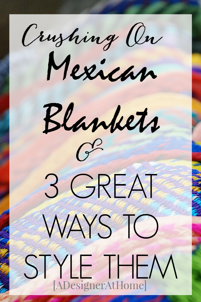 Decor Obsession Mexican Blankets are versatile and beautiful. Add beautiful color and texture to your decor.