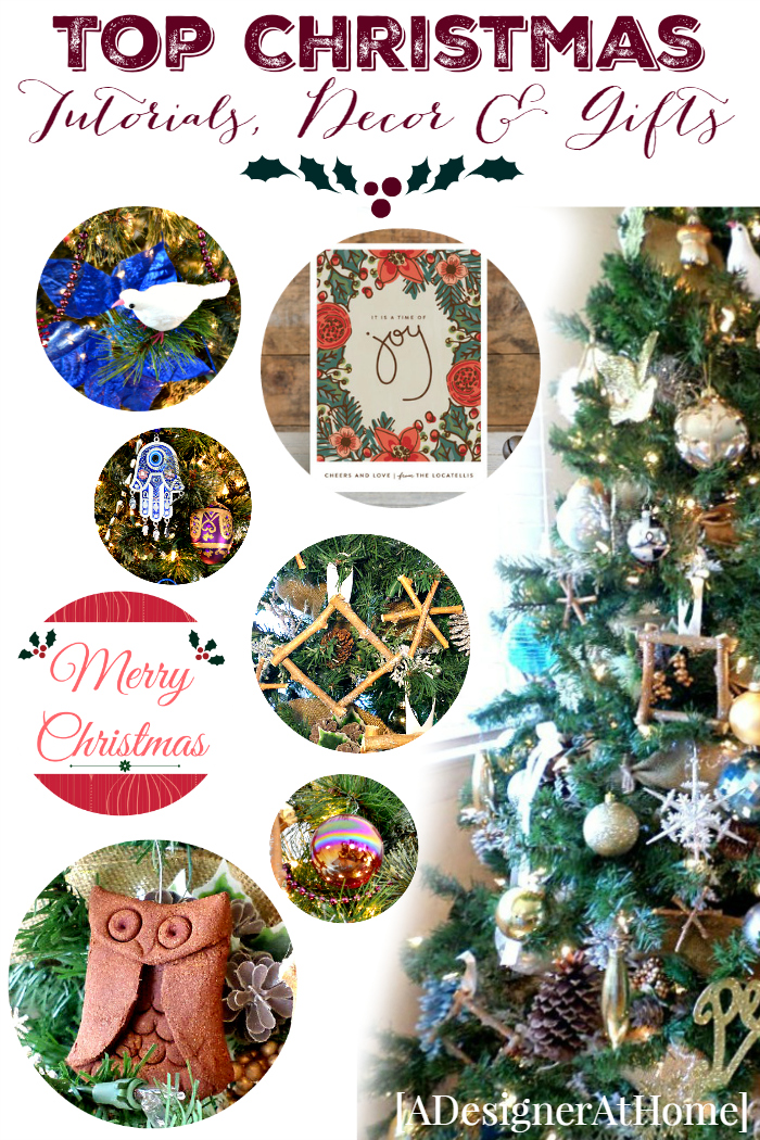 all the tutorials, tips and ideas for christmas decorating and gifting in one place