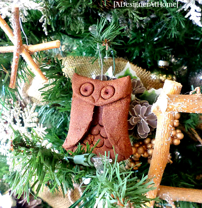 handmade cinnamon ornament army- tutorial via A Designer At Home!