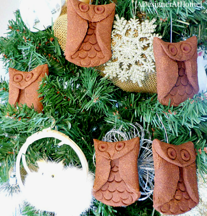 handmade cinnamon ornament army- tutorial via A Designer At Home!