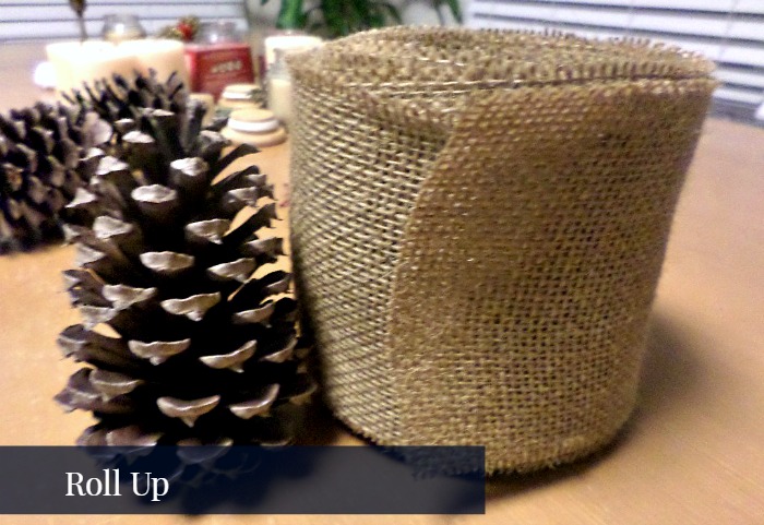 Burlap and Twine Holiday Garland tutorial