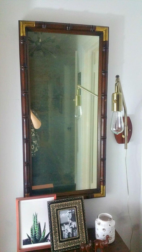 thrifted-brass-corner-bamboo-heavy-wood-mirror