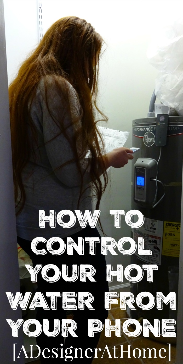 how to control your hot water temperature and modes from your smartphone- econet