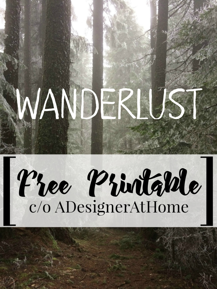 world market wanderlust inspired printable - get the scaled down look- perfect for interchangeable frames!