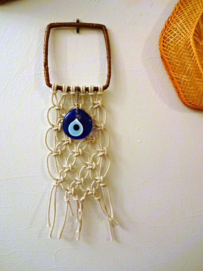 wall hanging from basket hardware - a designer at home
