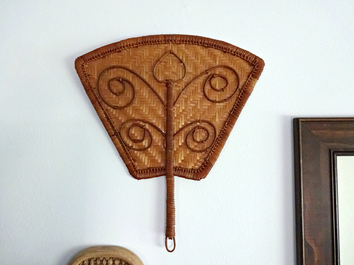 woven fan wall decoration made in phillipines