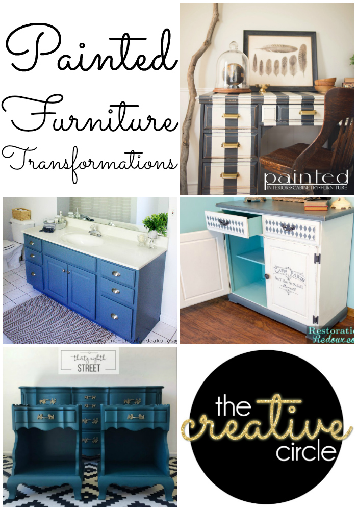 The Creative Circle- Painted Furniture Transformations features!
