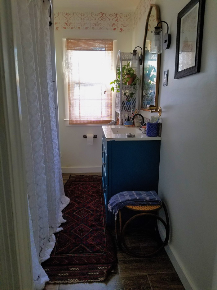 Vintage Bohemian Bathroom Remodel