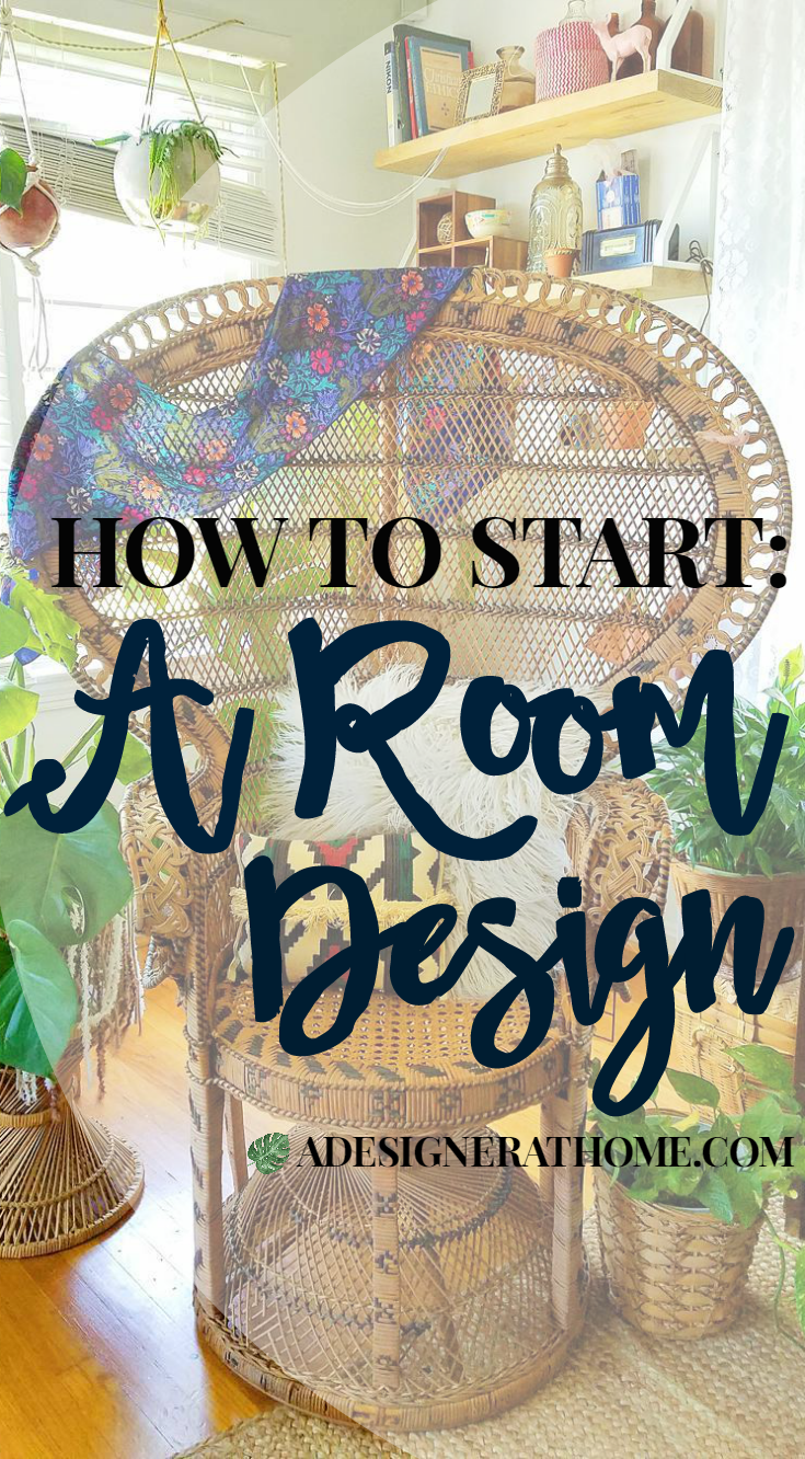 How To Start A Room Design Starting to decorate a space, a solution for getting stuck in styling spaces