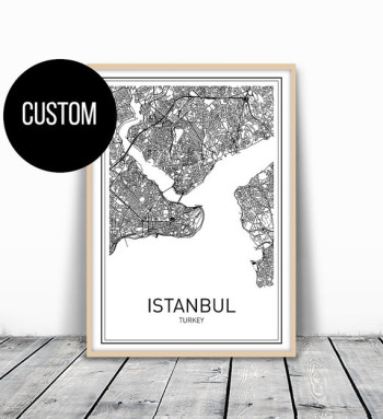 Custom City Art Print