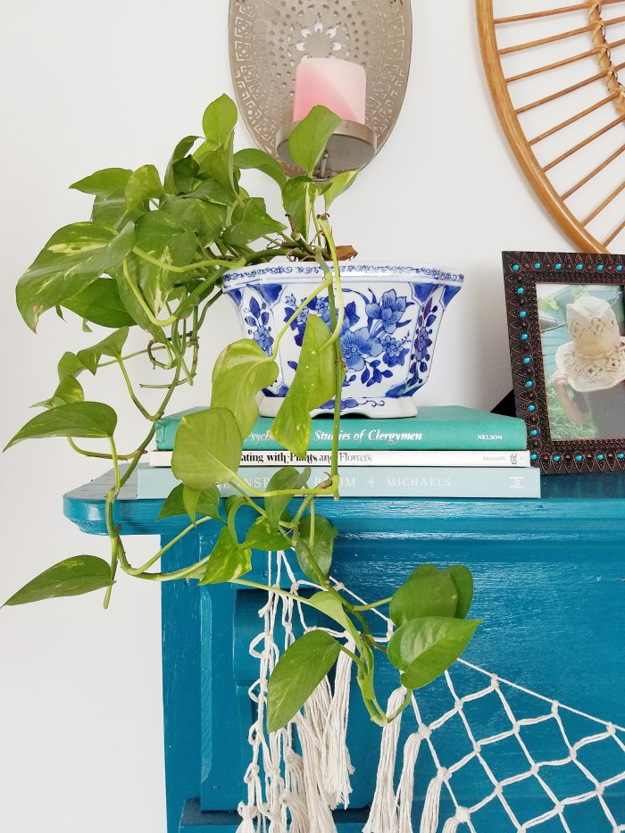 Spring Decorating: Bohemian Mantel