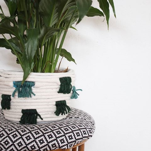 Global Style DIY Woven Basket