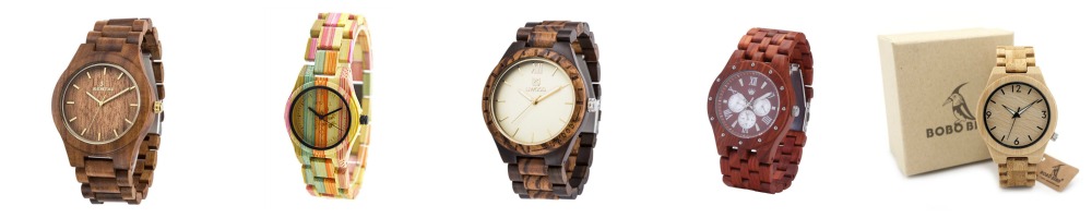 Wood Watches Under $35 - In All Tones!