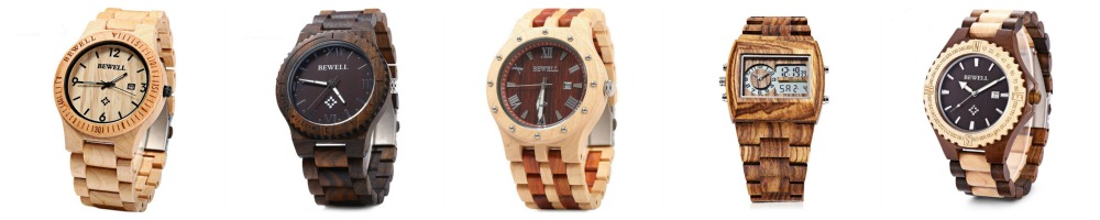 Wood Watches Under $35