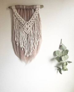 Driftwood Base Wall Hanging- TheFiberCollective