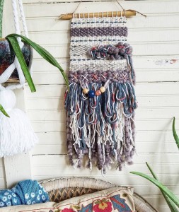 Muted beaded wall hanging - Six1One_