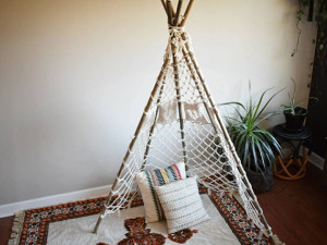 Macrame Teepee- KET Mercantile