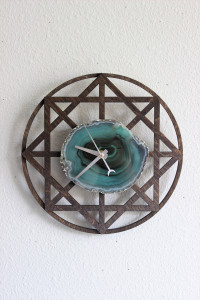 Mint Green Wall Clock - Mod North and Co