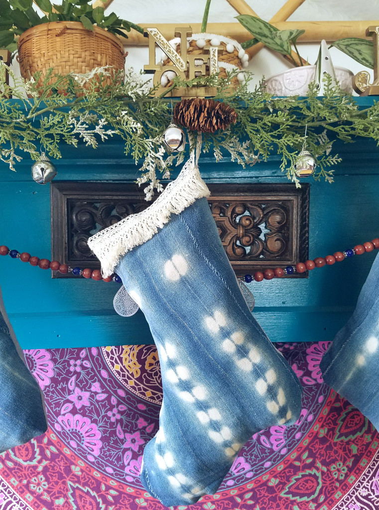 Indigo-mudcloth-stocking-diy-tutorial