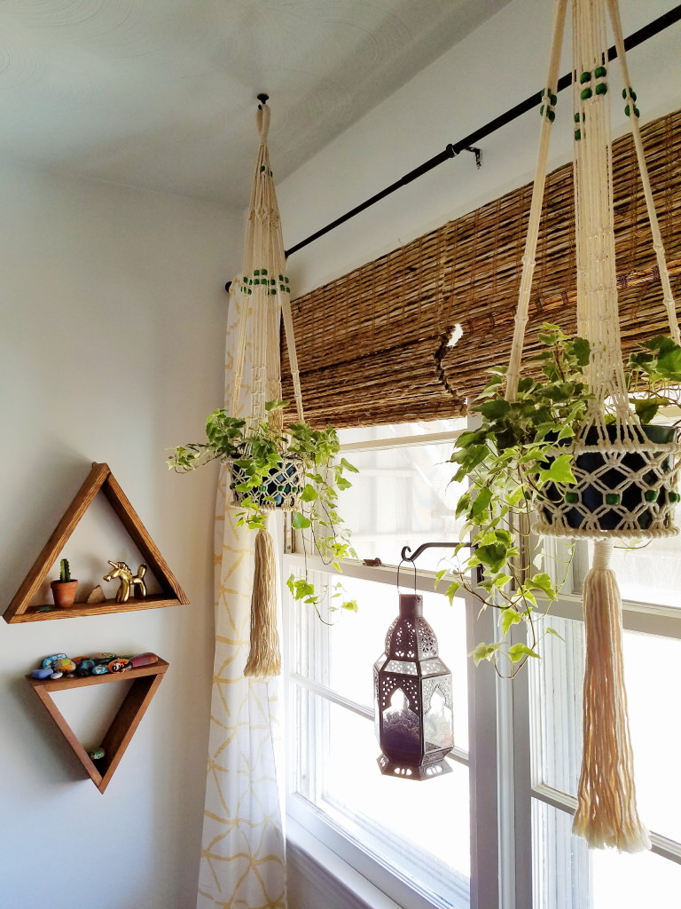 Colorful Boho Kid's Room with Bunkbed and live plants via @thebohoabode at ADesignerAtHome.com