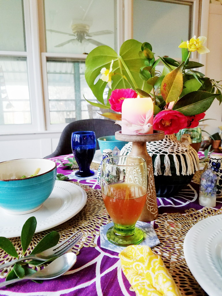 Boho tablescape 