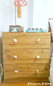 IKEA RAST Hack to a West Elm Stria Dresser KNOCK OFF