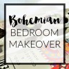 Bohemian Master Bedroom in a Small Home- Room Reveal (lots on DIY and vintage finds!)