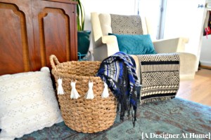 Get the look of global decor for cheap with this instant embellishment how to - leather tassels made with suede string, a video tutorial!