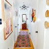 cheery vintage eclectic hallway makeover- refreshed in 3 short weeks