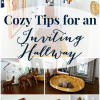 easy to implement tips for a cozy and inviting hallway from a designer at home