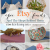 amazing vintage and handmade home decor made easy- find all the best ertsy shops through the epic etsy finds and the shops behind them series