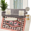 $1000 Bohemian Living Room Design Airy Cali Style