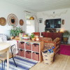 bohemian cozy and warm fall home tour
