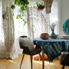 My Budget Boho Window Curtains- Bohemian window treatments @adesignerathome