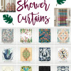 budget boho home style: bohemian shower curtains