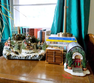 Bohemian Christmas decorated Home