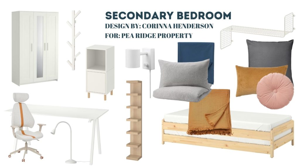 Designing A Multitasking Bedroom: Secondary bedroom